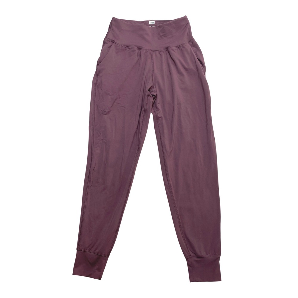 Under Armour Meridian Joggers Womens XS Purple High Rise Fitted Style 1371021